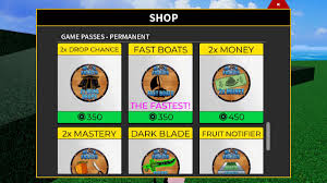 Gamepass Blox Fruits